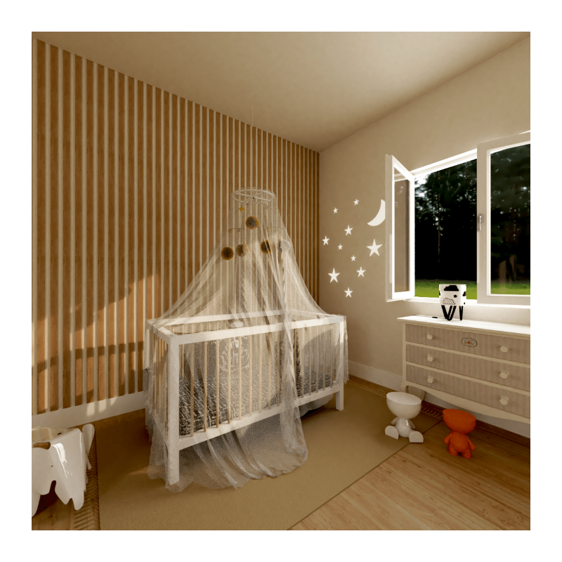 Ciel de lit moustiquaire bébé ou moustiquaire ciel de lit enfant| Merci