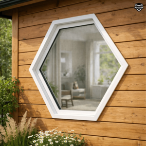 Moustiquaire magnétique hexagonale sur mesure