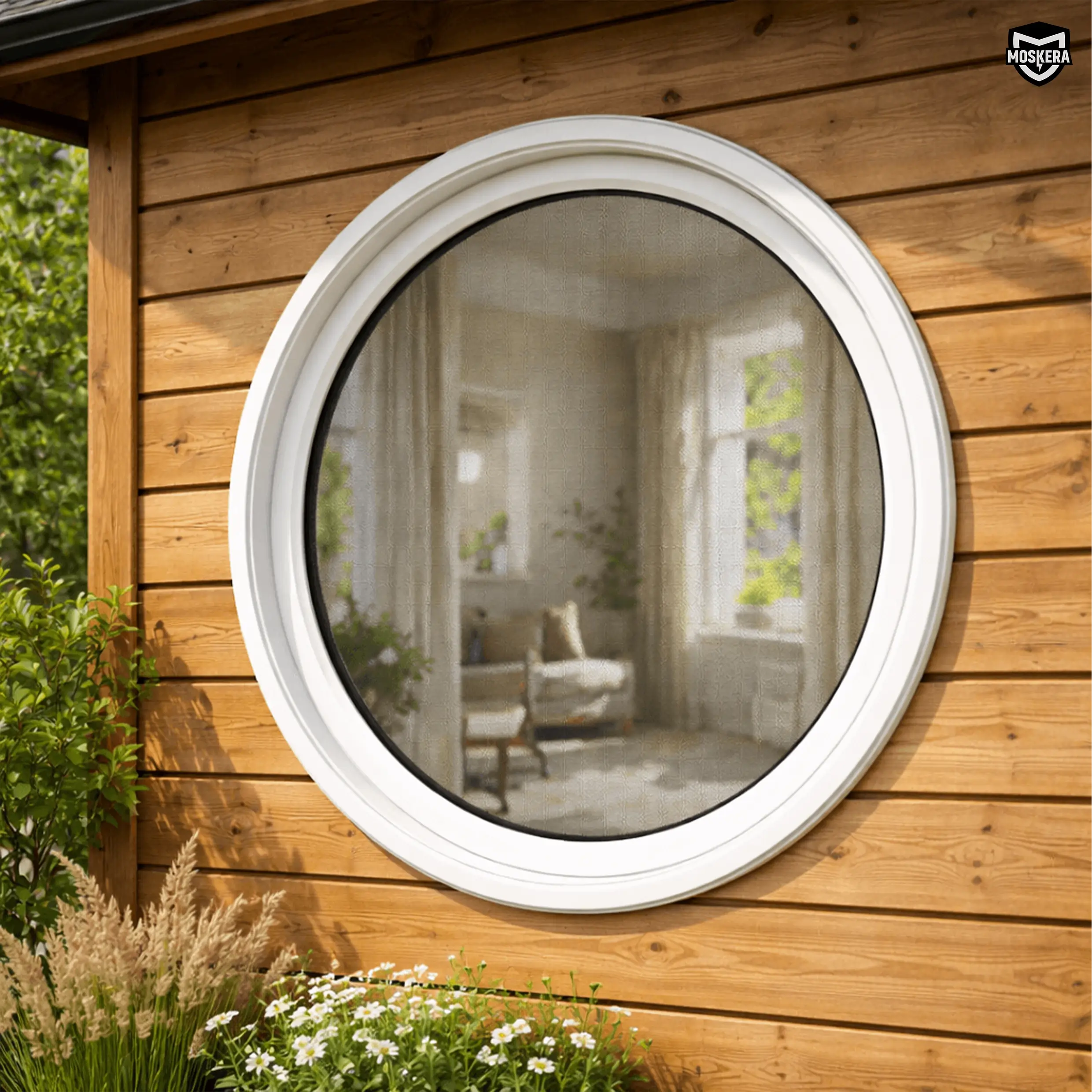 Moustiquaire magnétique circulaire sur mesure